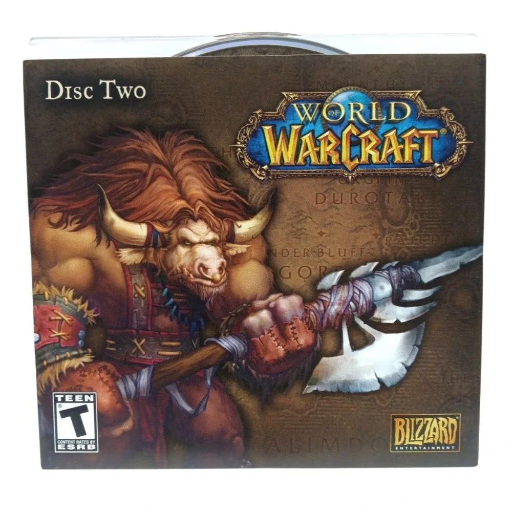 VTG WORLD OF WARCRAFT Original Big Box PC Windows Game Blizzard; New Open‎ Box